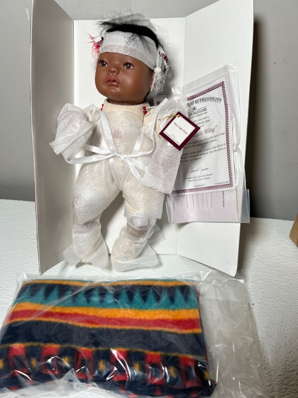 Baby Eagle Wing Ashton Drake Spirit Of New Life Collection So Truly Real NEW
